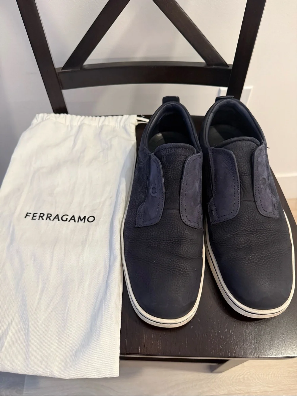Ferragamo Alfie Suede Loafers
